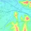 Topografische kaart Fanano, hoogte, reliëf