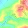 Topografische kaart Scartaglen, hoogte, reliëf