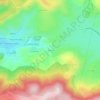 Topografische kaart Thioys, hoogte, reliëf
