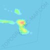 Topografische kaart Ferryland Head, hoogte, reliëf
