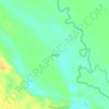 Topografische kaart Europa, hoogte, reliëf