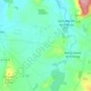 Topografische kaart Le Val, hoogte, reliëf