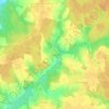 Topografische kaart Grand Meix, hoogte, reliëf