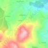Topografische kaart As Estibadas, hoogte, reliëf