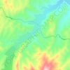 Topografische kaart قاباخ, hoogte, reliëf