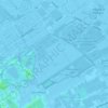 Topografische kaart Bieslandse Benedenpolder, hoogte, reliëf