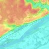 Topografische kaart La Cueilminault, hoogte, reliëf