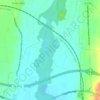 Topografische kaart Matacuervos, hoogte, reliëf