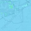 Topografische kaart Achttienhoven, hoogte, reliëf