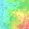 Topografische kaart Marxen am Berge, hoogte, reliëf