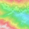 Topografische kaart La Ruzole du Bas, hoogte, reliëf