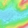 Topografische kaart Champ Mol Velet, hoogte, reliëf