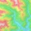 Topografische kaart Riva, hoogte, reliëf