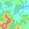 Topografische kaart Abbadia di Naro, hoogte, reliëf