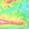 Topografische kaart Fleix, hoogte, reliëf