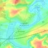 Topografische kaart Longeville-lès-Cheminot, hoogte, reliëf