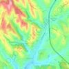 Topografische kaart Quarto del Carnale, hoogte, reliëf