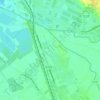 Topografische kaart Martre, hoogte, reliëf