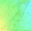 Topografische kaart Cento, hoogte, reliëf
