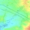 Topografische kaart L'Aumônerie, hoogte, reliëf