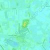Topografische kaart Collendoorn, hoogte, reliëf