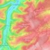 Topografische kaart Kerperscheid, hoogte, reliëf