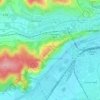 Topografische kaart Lichtenberger Höhe, hoogte, reliëf