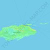 Topografische kaart Nassau, hoogte, reliëf