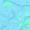 Topografische kaart Barlaque, hoogte, reliëf