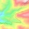Topografische kaart Incahuasi, hoogte, reliëf