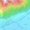 Topografische kaart Località Campastrini, hoogte, reliëf