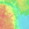 Topografische kaart Våmhus, hoogte, reliëf