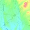 Topografische kaart Fañanás, hoogte, reliëf