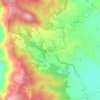 Topografische kaart Salerni, hoogte, reliëf