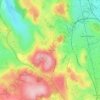 Topografische kaart La Purinière, hoogte, reliëf