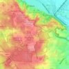 Topografische kaart Valkenlaagte, hoogte, reliëf