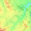 Topografische kaart Palluault, hoogte, reliëf