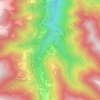 Topografische kaart Nasoncio, hoogte, reliëf