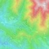 Topografische kaart Compione, hoogte, reliëf