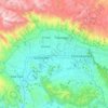Topografische kaart Colcapirhua, hoogte, reliëf