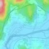 Topografische kaart Dodro, hoogte, reliëf