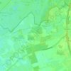 Topografische kaart Anholt, hoogte, reliëf