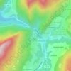 Topografische kaart Le Grand Logis, hoogte, reliëf