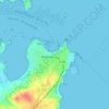 Topografische kaart Keradraon, hoogte, reliëf