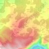 Topografische kaart Bolmente, hoogte, reliëf