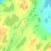 Topografische kaart Dunsford, hoogte, reliëf