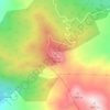 Topografische kaart Maouna, hoogte, reliëf