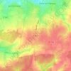 Topografische kaart L'Épine, hoogte, reliëf