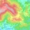 Topografische kaart Solla, hoogte, reliëf