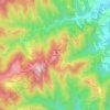 Topografische kaart Masciù, hoogte, reliëf